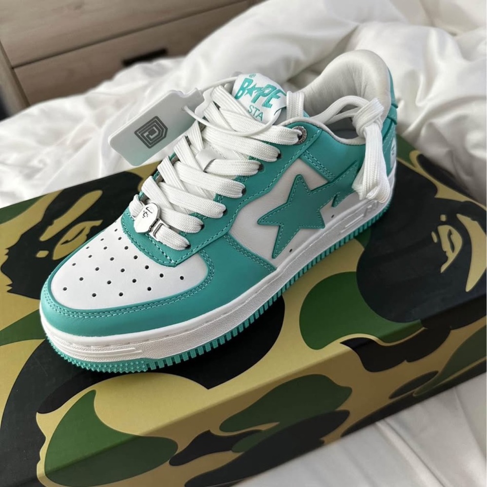 BAPE Sta Teal sneakers